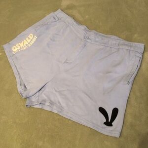 Disney shorts Oswald Lucky Rabbit light blue Disney100 collection Plus 1X